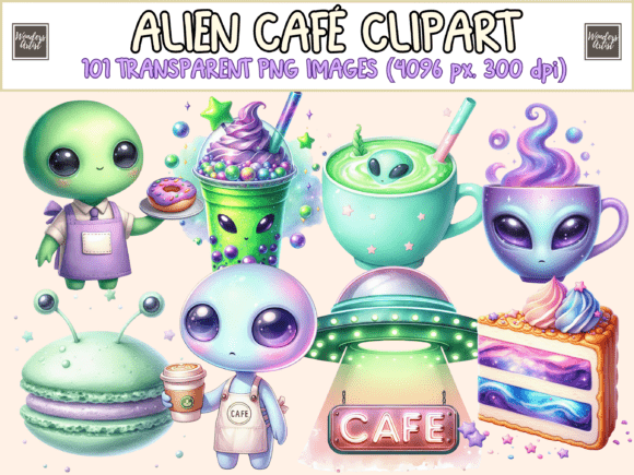 Download Alien Café Clipart - Clipart Collection