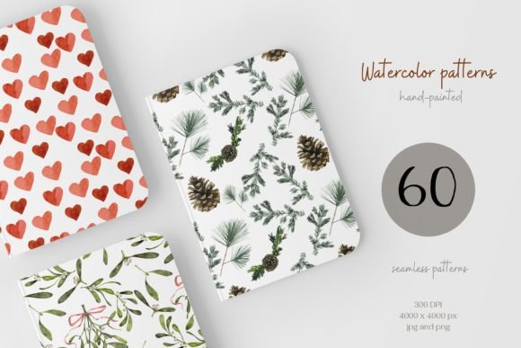 Download Watercolor Patterns Bundle - Watercolor patterns Collection