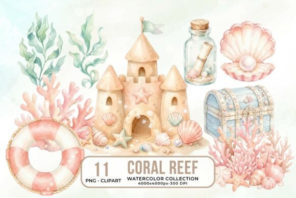 Download Coral Reef Clipart Collection - Clipart Collection