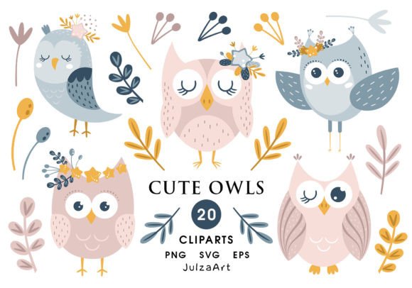 Download Owl Clipart, Cute Owl Svg - Clipart Collection