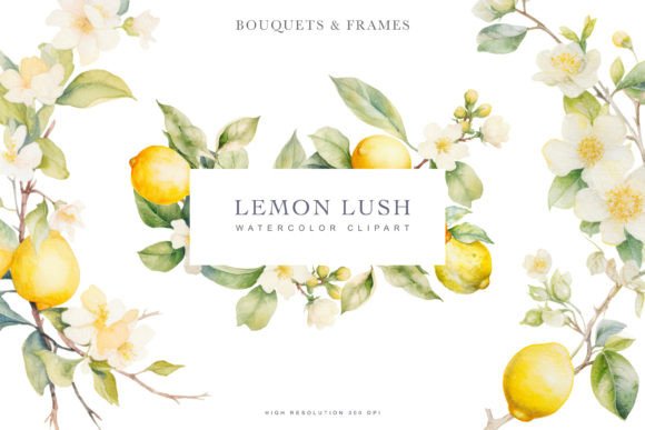 Download Watercolor Lemon Clipart Collection - Clipart Collection