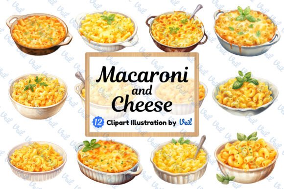 Download Macaroni and Cheese Clipart Watercolor - Clipart Collection