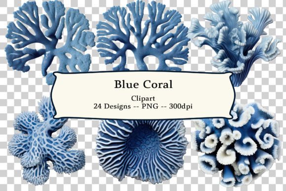Download Blue Coral Clipart - Clipart Collection