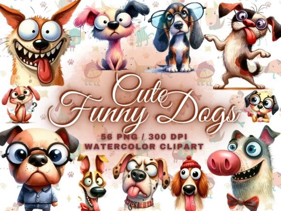 Download Cute Funny Dogs Clipart - Cute Dog Png - Clipart Collection