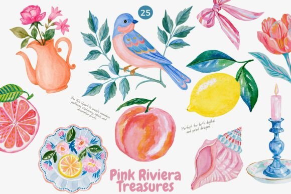 Download Coastal Watercolor Clipart Collection - Clipart Collection